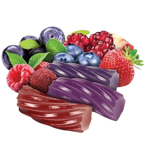Wiley Wallaby 724332 Licorice, Chewy, Blasted Berry, 10 oz Bag