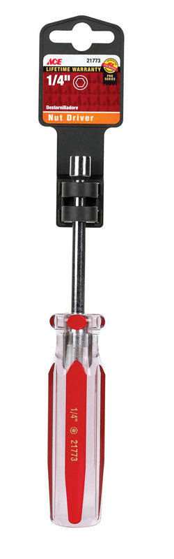 Ace Nut Driver 1/4 in. x 3 in. L 1 pc. Peggable – Shell