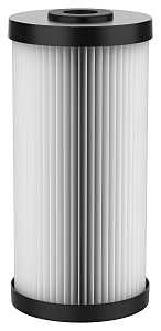 Omnifilter TO6-SS2-S06 Filter Cartridge, 5 um Filter, Cellulose Carbon Filter Media, Pleated Paper