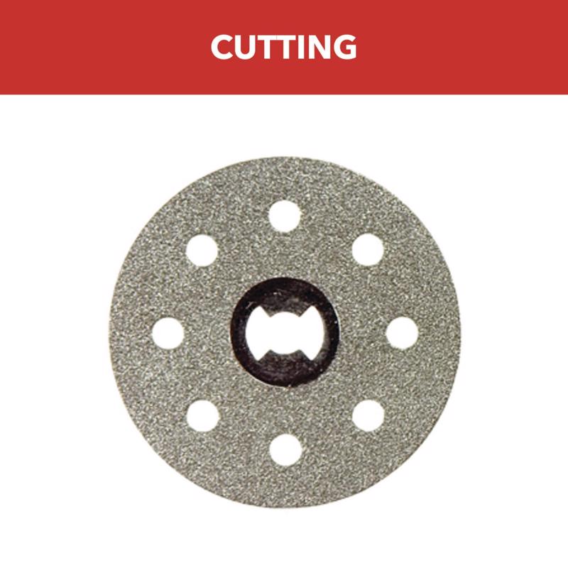 Dremel EZ Lock 1-1/2 in. D X .023 in. thick Grinding Wheel 1 pc – Shell ...