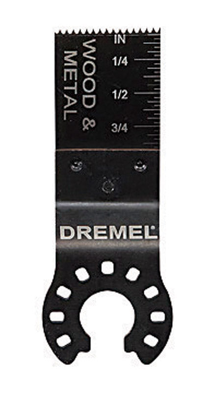 Dremel Multi-Max Steel Wood and Metal Flush Cut Blade 3/4 in. 1 pk
