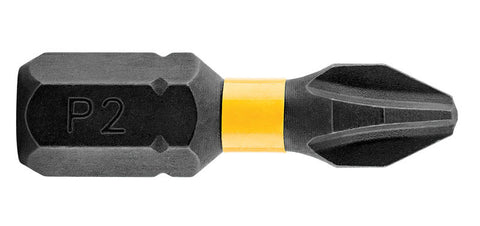 DeWalt Impact Ready #3 in. Phillips Screwdriver Bit 1/4 in. Dia. 2 pc.