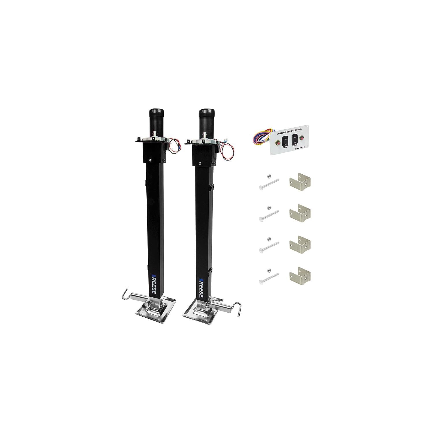 Reese 500708 Dual Output Fifth Wheel RV Landing Gear – Shell Lumber and ...
