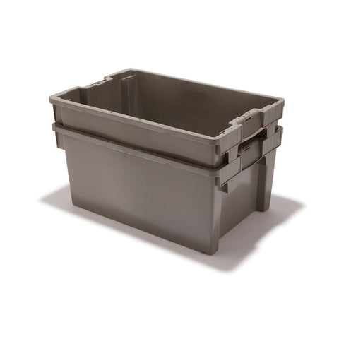 Monoflo Nestable Storage Tote 16 gal. Black