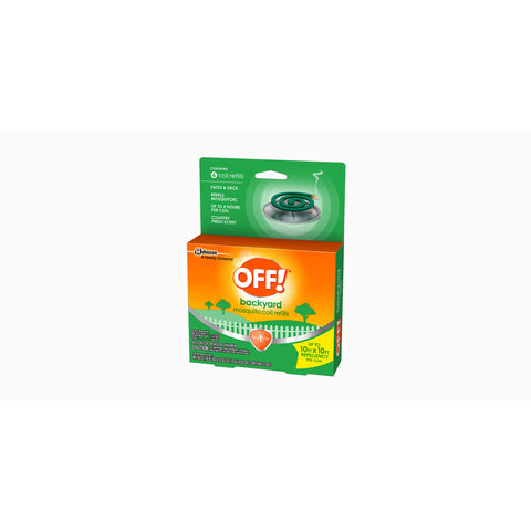 OFF! Mosquito Repellent D-Trans Allethrin Coils 5 oz.