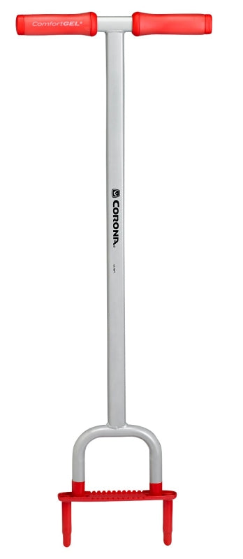 Corona ComfortGEL LG 3604 Lawn and Soil Aerator, 3-1/2 in D Aeration, Steel