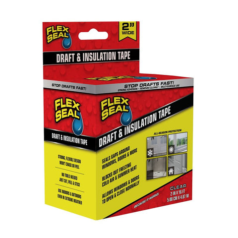 DRAFT SEAL TAPE CLEAR 2INX16FT
