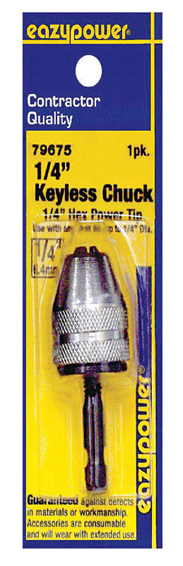 Eazypower 1/4 in. Keyless Chuck