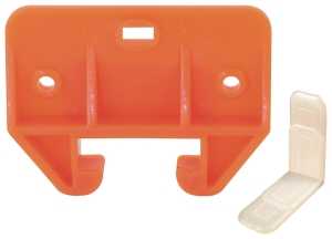 Prime-Line R 7152 Drawer Track Guide Kit, Plastic, Orange