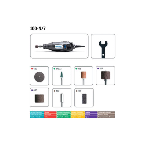 Dremel 100 Series 0.9 amps Corded Rotary Tool Kit