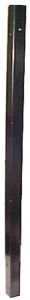 Village Ironsmith NP125 Newel Post, Steel, Black