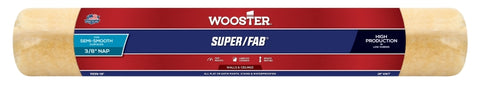 Wooster R239-18 Roller Cover, 3/8 in Thick Nap, 18 in L, Knit Fabric Cover, Golden Yellow