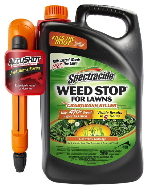 Spectracide HG-96588 Weed Killer, Brown, Spray Application, 1.33 gal, Liquid