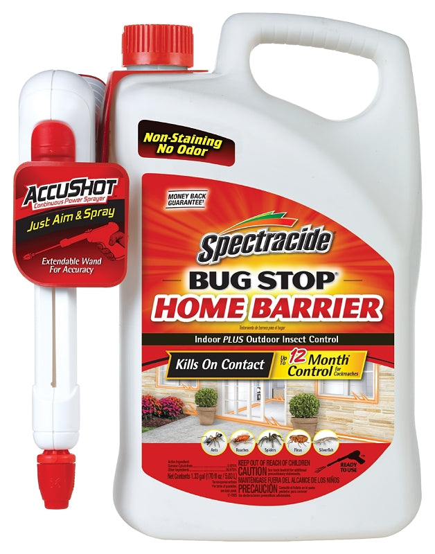Shell Guard Insecticide Spectracide HG-96380 Insecticide, Liquid, Spray Application, 1.33 gal ...
