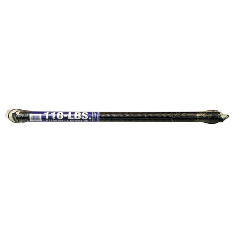 Prime-Line GD 12191 Extension Spring, 1-19/64 in OD, 25 in OAL, Carbon Steel, Galvanized, Loop End, 110 lb