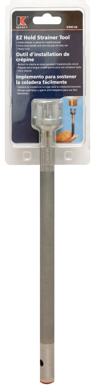 Plumb Pak K840-66 EZ-Hold Strainer Tool, Non-Slip Grip Handle, Metal