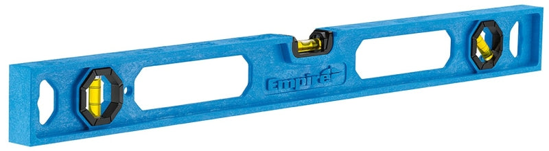 24 Polylevel Ruler Empire POLYCAST Series 330-24 I-Beam Level, 24 in L, 3-Vial, 1-Hang Ho ...