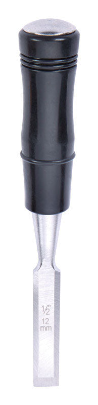 Steel Grip 1/2 in. W x 1/2 in. L Hardened Steel Wood Chisel