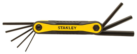 STANLEY STHT71800 Hex Key Set, 8-Piece, Black