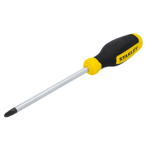 STANLEY STHT60810 Screwdriver, #3 Drive, Phillips Drive, 12.9 in OAL, 6 in L Shank, Comfort-Grip Handle