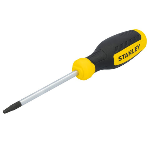 STANLEY STHT60812 Screwdriver, #2 Drive, Square Drive, 10-1/2 in OAL, 4 in L Shank, Comfort Grip Handle