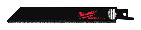 Milwaukee 6 in. L Carbide Grit Sawzall Blade 3 pk