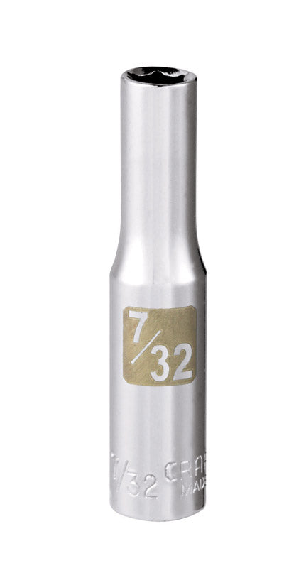 Craftsman 1/4 in. Drive 6 Point 7/32 in. Deep Socket