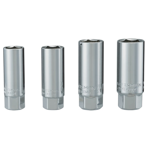 Tru-Flate Brass/Steel Air Coupler and Plug Set 1/4 in. Female 4 pc
