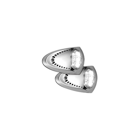 Attwood 6522SS7 Stainless LED Docking Lights, 2.8″ x 4.5″