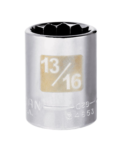 Craftsman 1/2 in. Drive 12 Point 13/16 in. Standard Socket