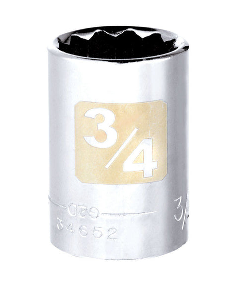 Craftsman 1/2 in. Drive 12 Point 3/4 in. Standard Socket