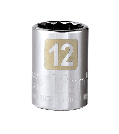 Craftsman 3/8 in. Drive 12 Point 12 mm Standard Socket