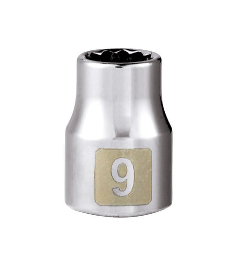 Craftsman 3/8 in. Drive 12 Point 9 mm Standard Socket