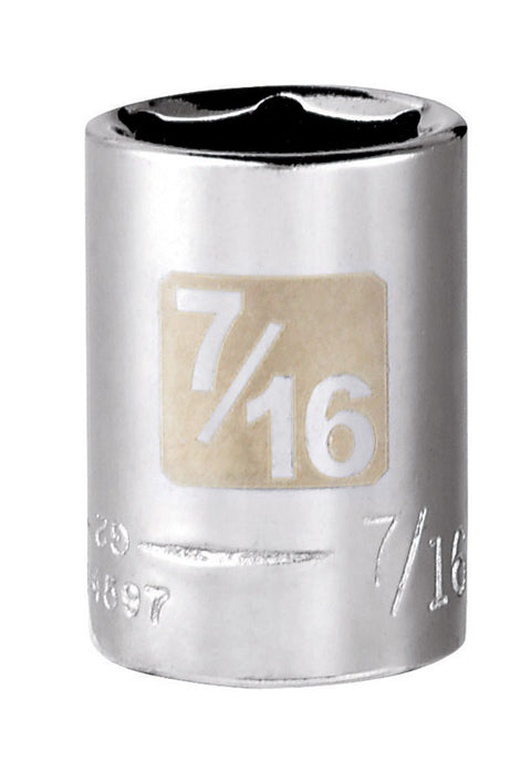Craftsman 1/4 in. Drive 6 Point 7/16 in. Standard Socket
