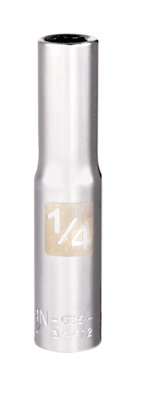 Craftsman 1/4 in. Drive 6 Point 1/4 in. Deep Socket