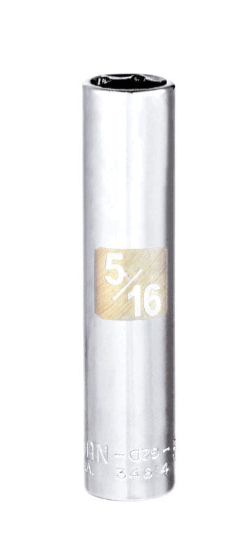 Craftsman 1/4 in. Drive 6 Point 5/16 in. Deep Socket