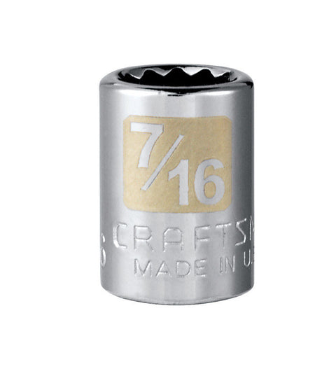 Craftsman 3/8 in. Drive 12 Point 7/16 in. Standard Socket