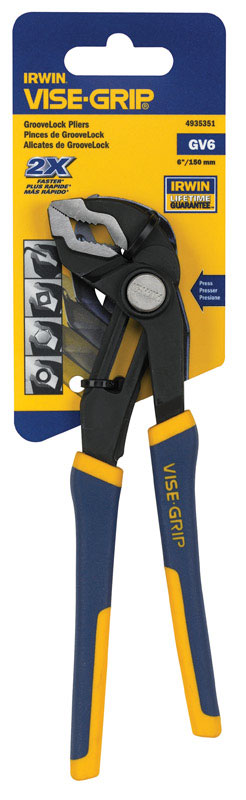 Irwin 6 in. L Tongue and Groove Pliers
