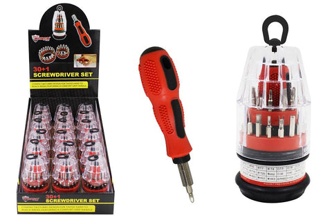 Diamond Visions 22-2221525 Mini Screwdriver Set, 31-Piece, Pack of 18