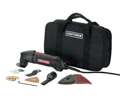 Craftsman Corded Oscillating Tool Kit 2 amps 19,000 opm