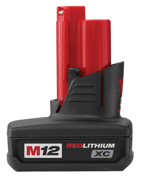 Milwaukee M12 XC 12 volts Red Lithium Battery Pack