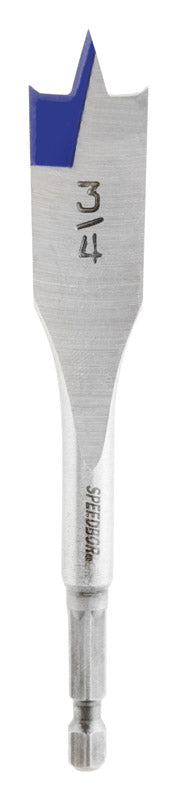 Irwin Speedbor Carbon Steel Hex 3/4 in. Dia. Wood Boring Bit