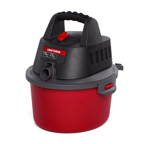 Craftsman 2.5 gal. Corded 1.75 hp 120 volts Wet/Dry Vacuum