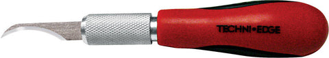 TechniEdge Number 5 Soft Grip Hobby Knife Black/Red