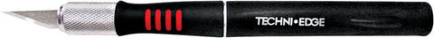TechniEdge Number 2 Soft Grip Hobby Knife Black