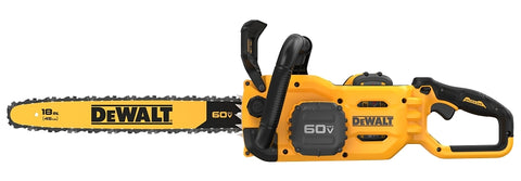 DEWALT DCCS672X1 Brushless Cordless Chainsaw Kit, Battery Included, 3 Ah, 60 V, Lithium-Ion, 17 in Cutting Capacity