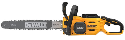 DEWALT DCCS677Y1 Brushless Cordless Chainsaw Kit, Battery Included, 4 Ah, 60 V, Lithium-Ion, 17 in Cutting Capacity