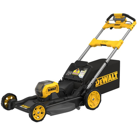 DEWALT DCMWSP650Y2 Self-Propelled Mower Kit, Battery Included, 60 V, Lithium-Ion, 21 in W Cutting, 1-Blade