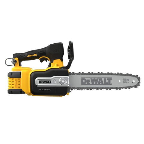 DEWALT MAX DCCS673X1 Cordless Compact Chainsaw with Tool Connect Kit, Battery Included, 60 V, 10 in Cutting Capacity
