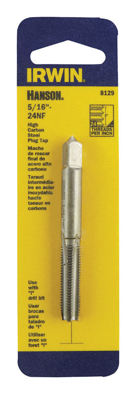 Irwin Hanson High Carbon Steel 5/16 in.-24NF SAE Fraction Tap 1